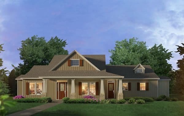 Brazos custom home floor plan