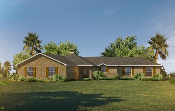 La Espada custom home floor plan