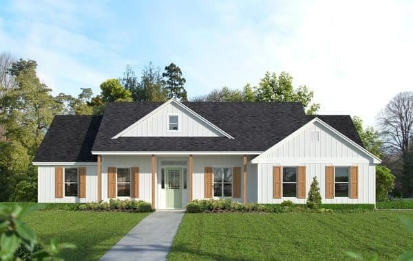 Lafayette B custom home floor plan