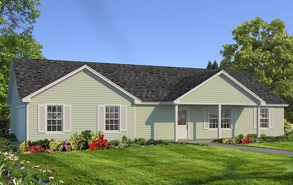 Lindale custom home floor plan