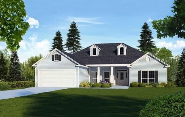 Navasota custom home floor plan