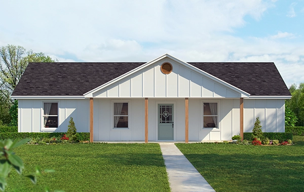 San Marcos custom home floor plan