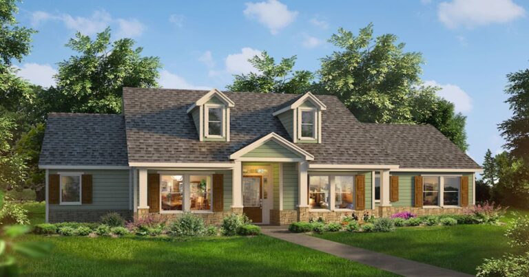 Frio custom home floor plan