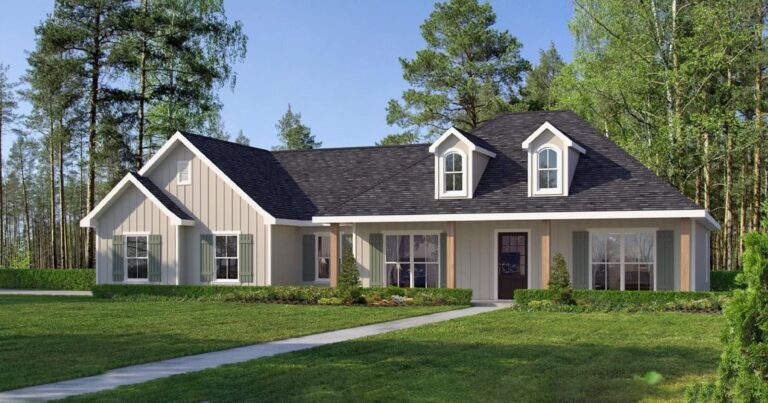 Olivia custom home floor plan