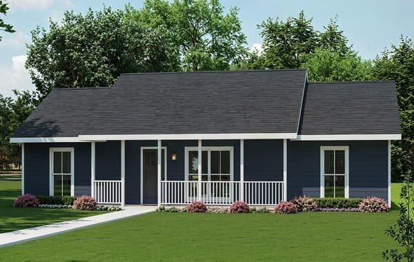 Whitley custom home floor plan